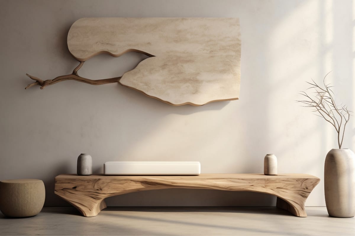 Organic wood furniture